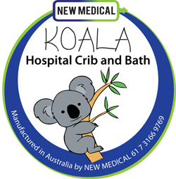 Koala Hospital Crib Bassinet and Bath from New Medical Australia